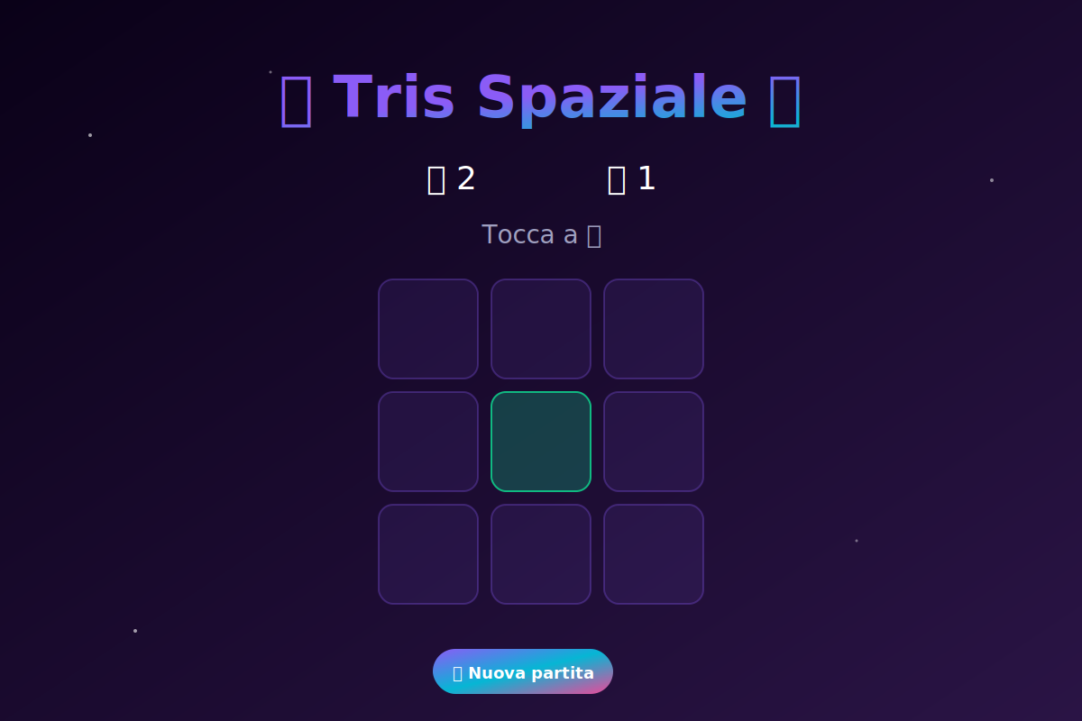 Screenshot di Tris Spaziale